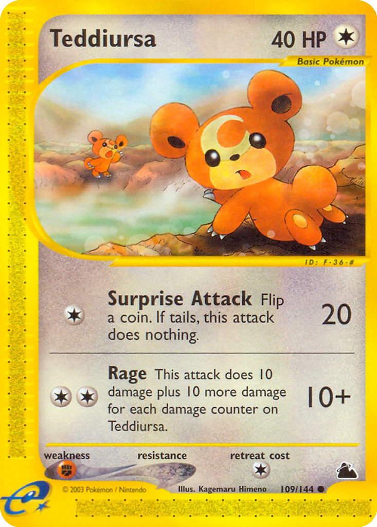 Teddiursa #109