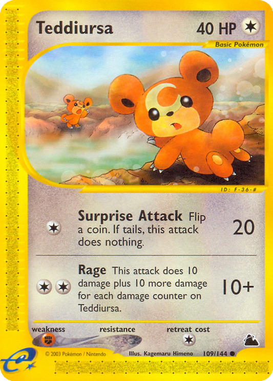 Teddiursa #109