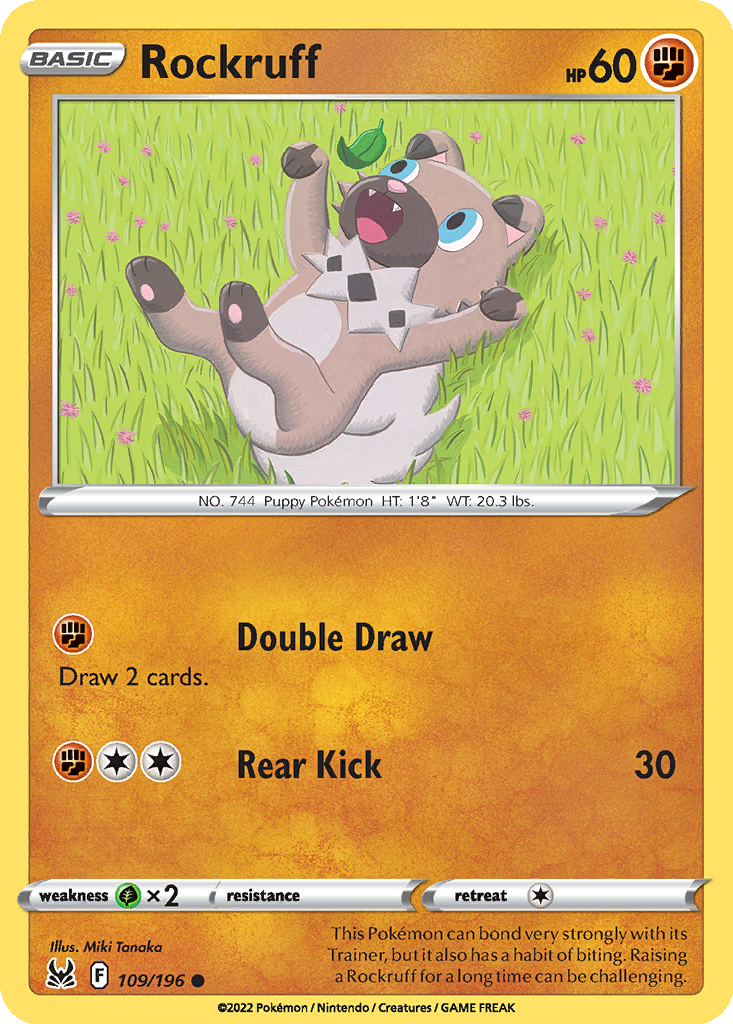 Rockruff #109
