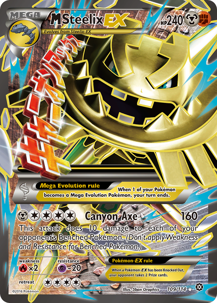 M Steelix-EX Steam Siege 109