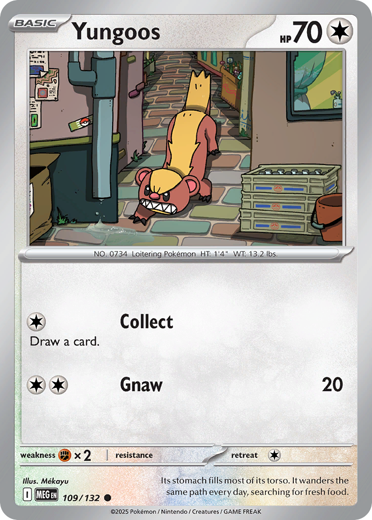Yungoos Mega Evolution 109