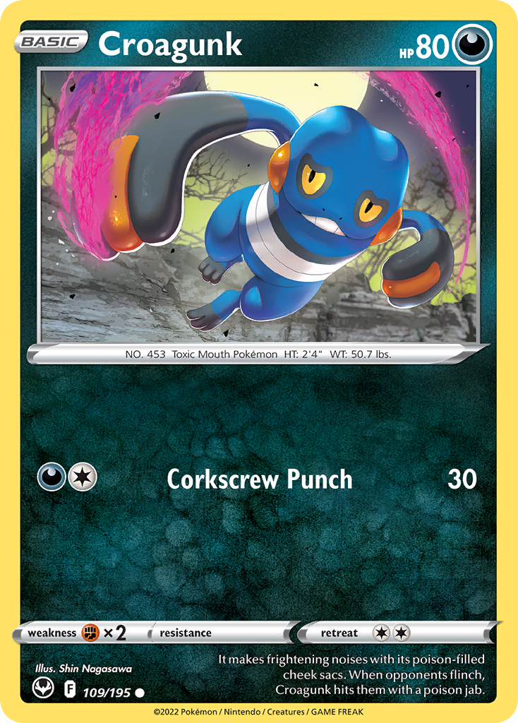 Croagunk Silver Tempest 109