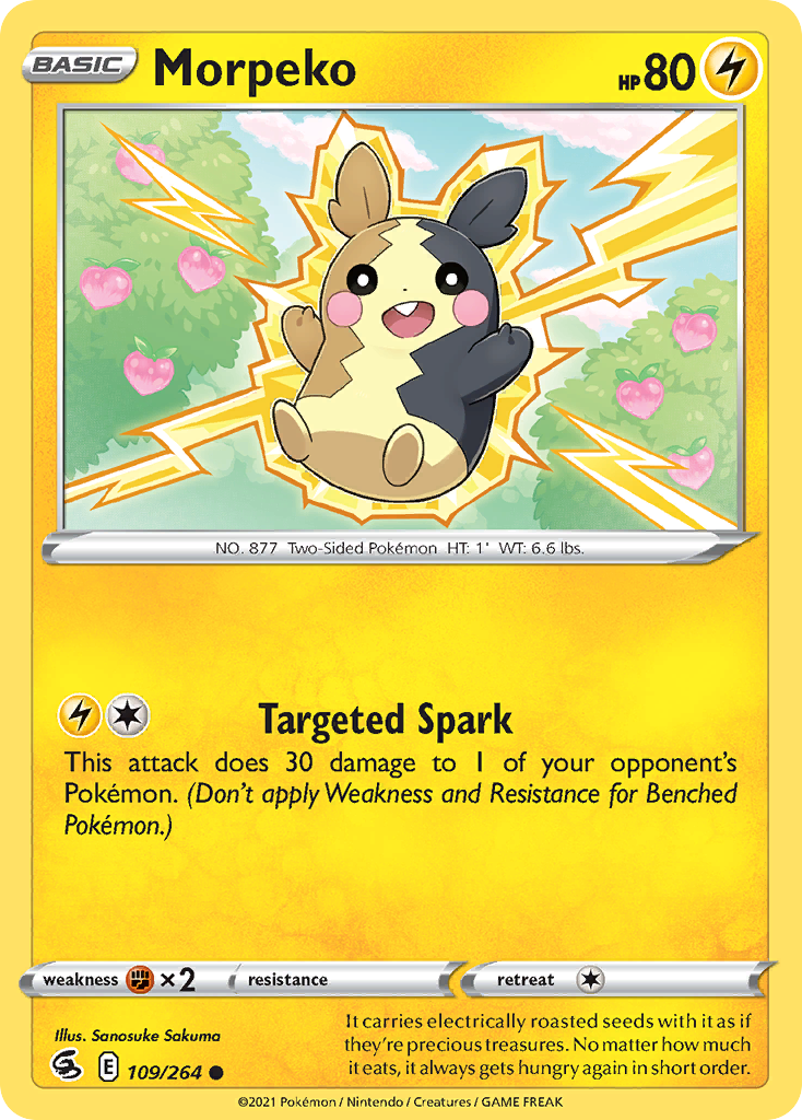 Morpeko Fusion Strike 109