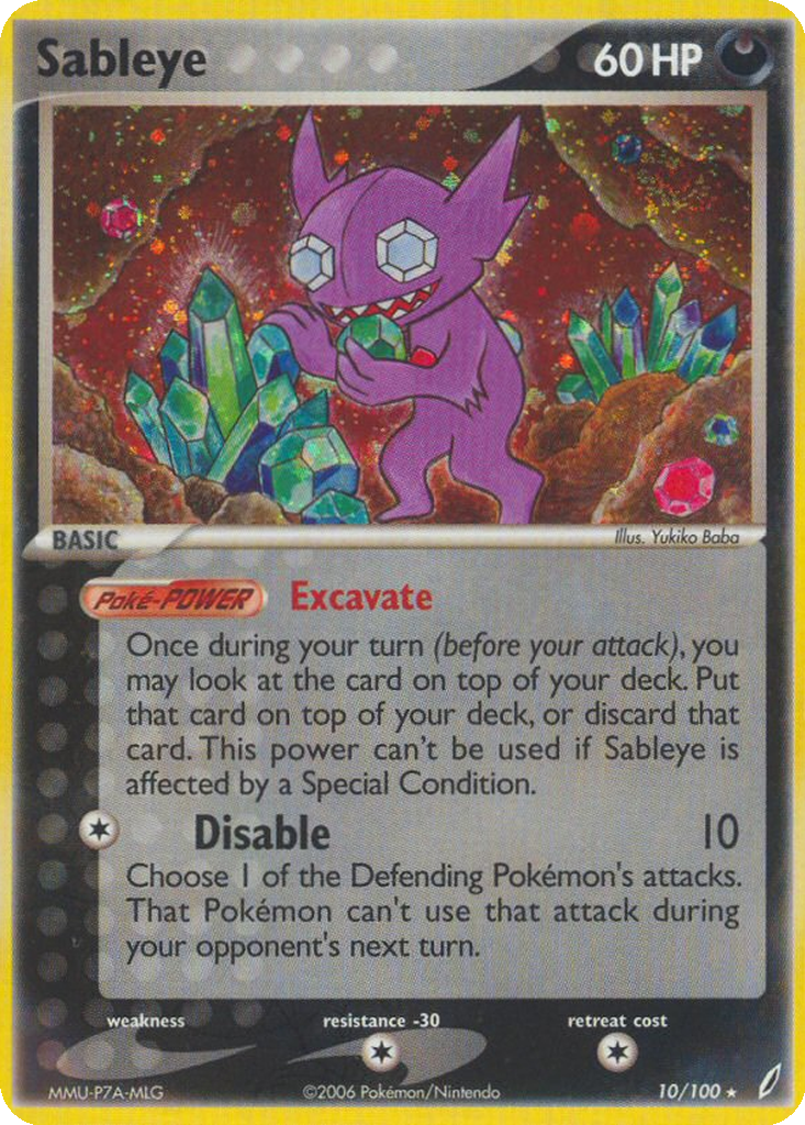 Sableye [Reverse Holo] #10