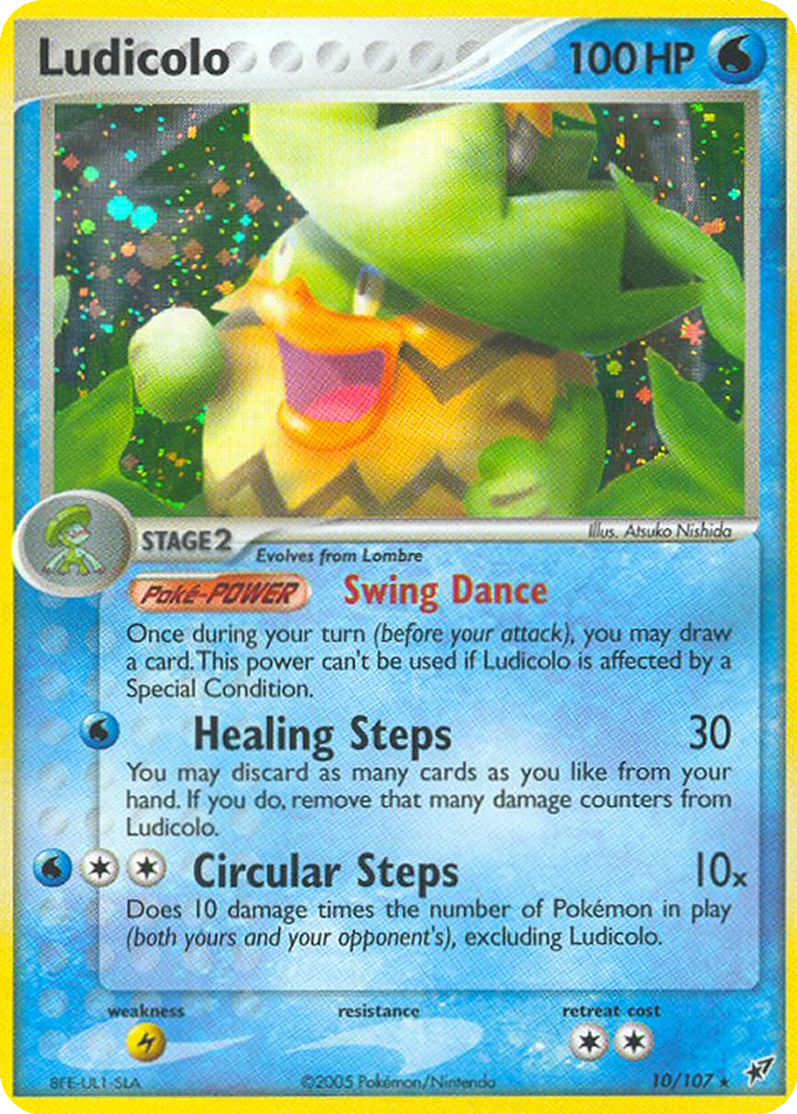 Ludicolo [Reverse Holo] #10