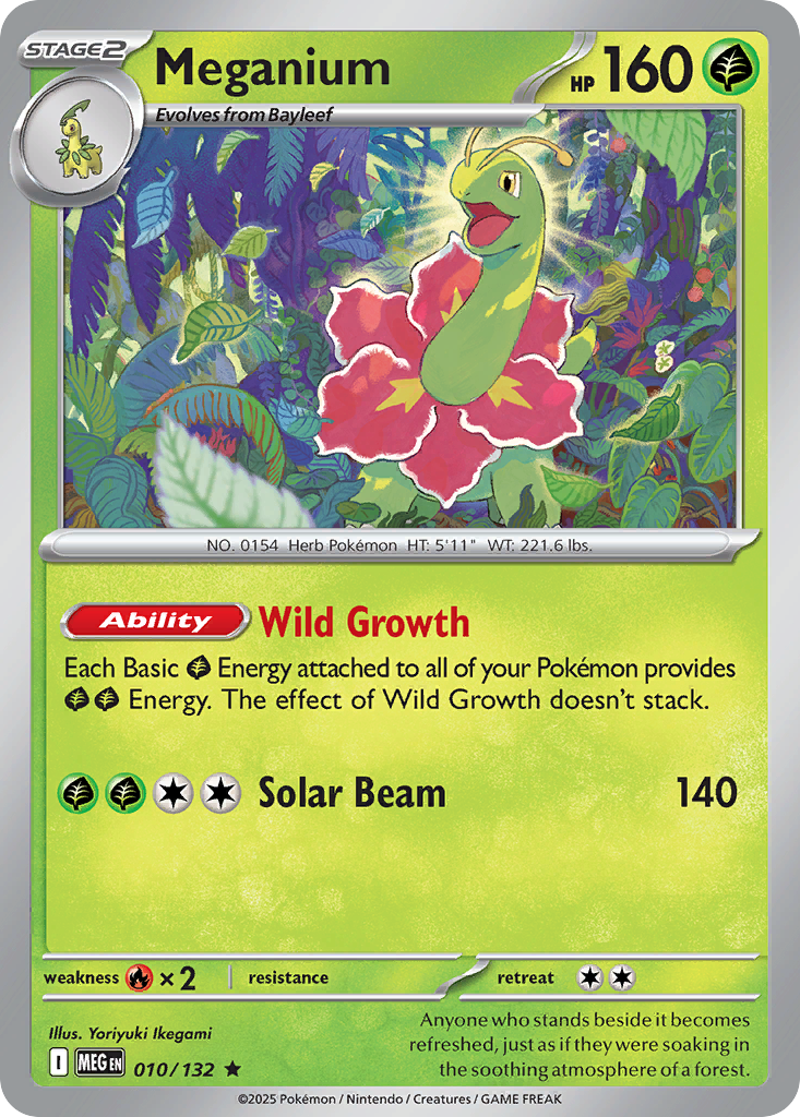 Meganium Mega Evolution 10