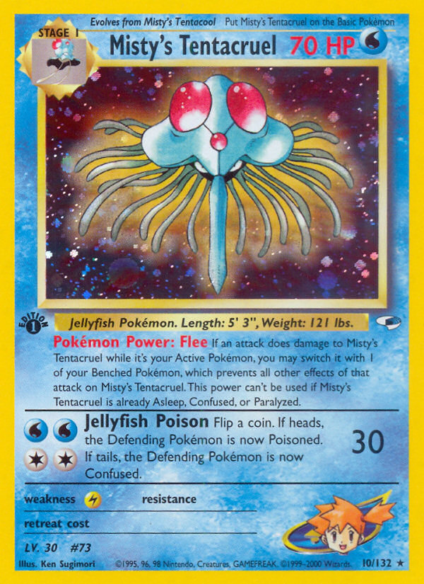 Misty's Tentacruel Gym Heroes 10