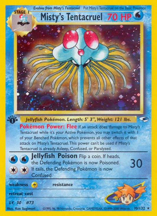 Misty's Tentacruel Gym Heroes 10