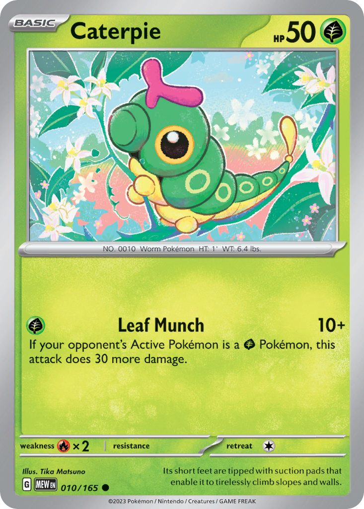Caterpie 151 10