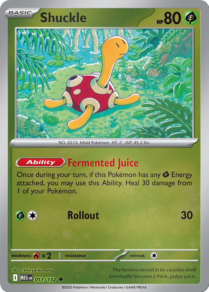 Shuckle [Reverse Holo] #11