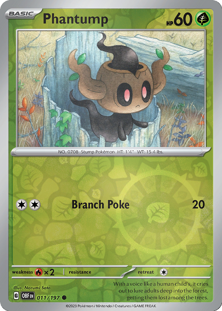 Phantump [Reverse Holo] #11