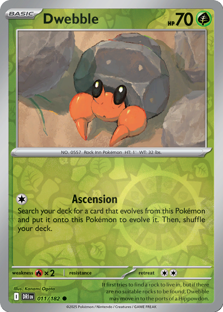 Dwebble [Reverse Holo] #11