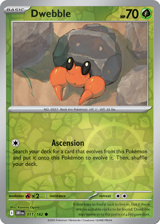 Dwebble [Reverse Holo] #11