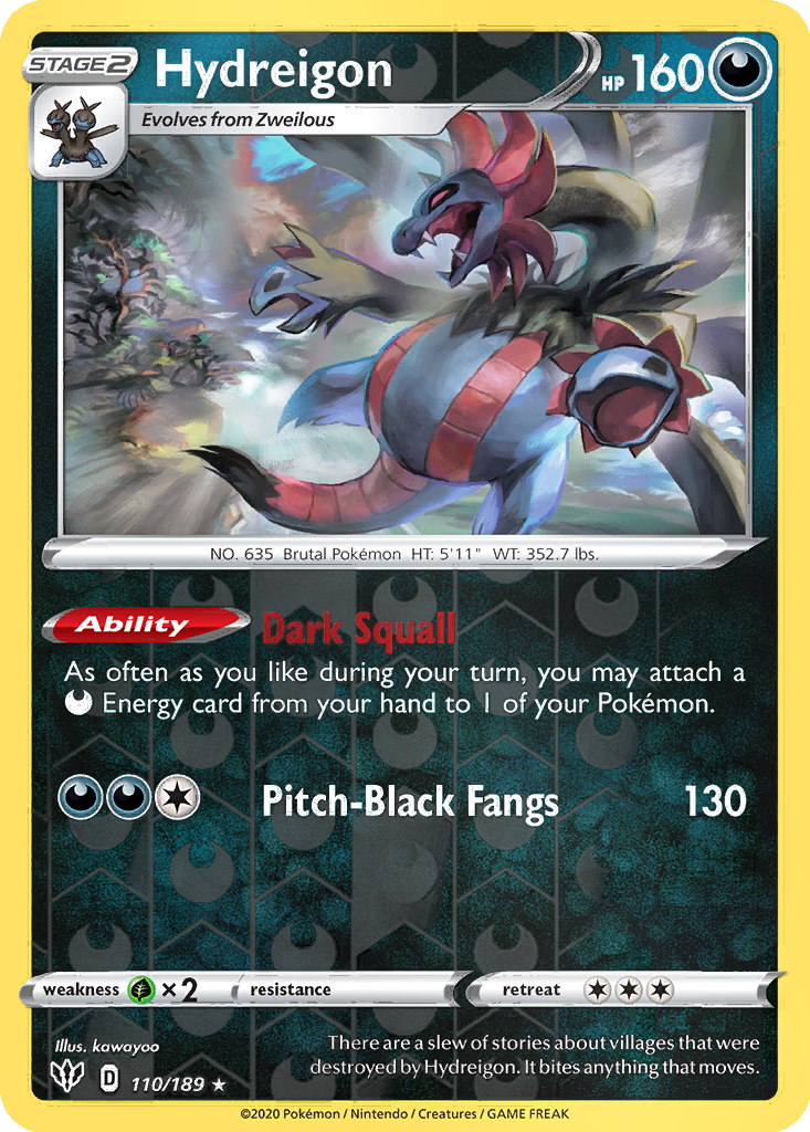 Hydreigon [Reverse Holo] #110