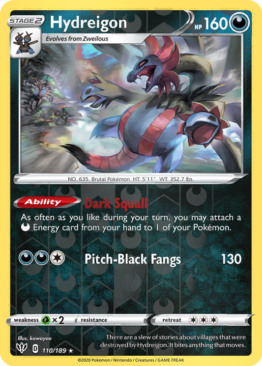 Hydreigon [Reverse Holo] #110
