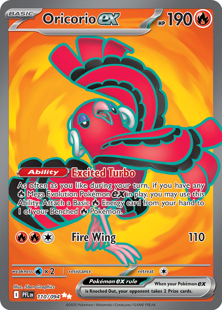 Oricorio ex #110