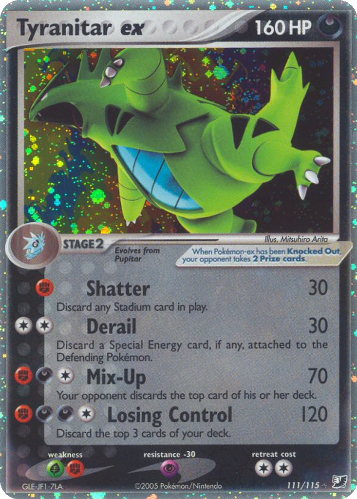 Tyranitar EX #111