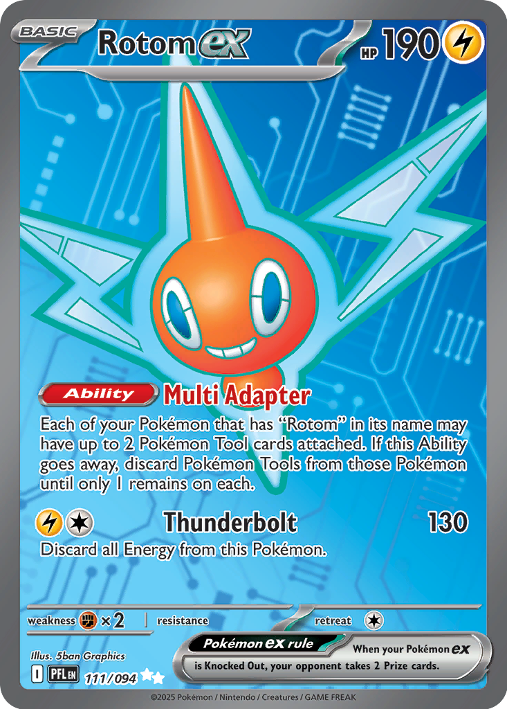 Rotom ex #111
