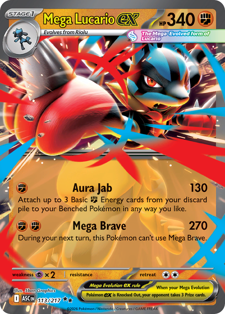 Mega Lucario ex #113
