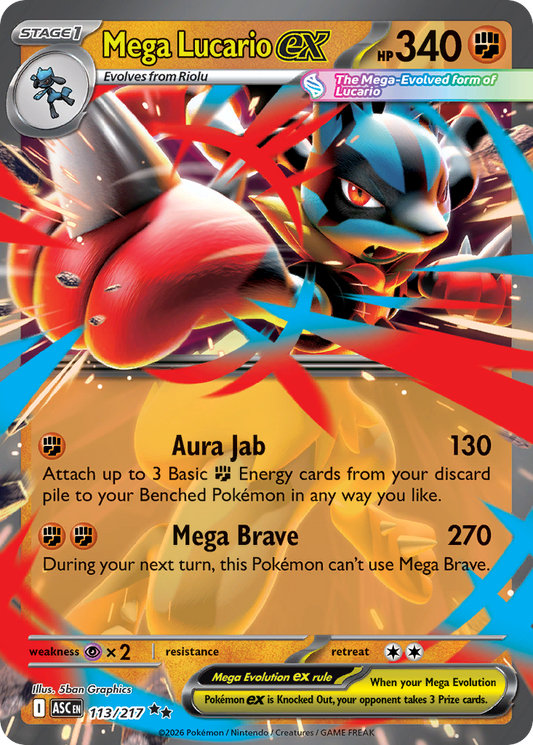 Mega Lucario ex #113