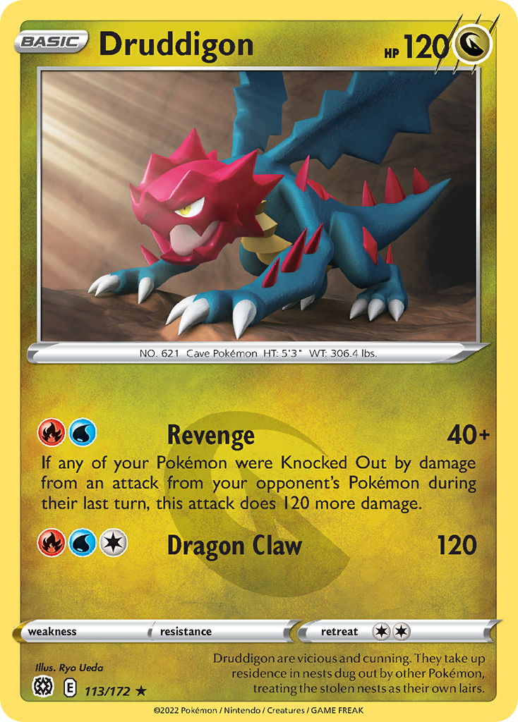 Druddigon Brilliant Stars 113