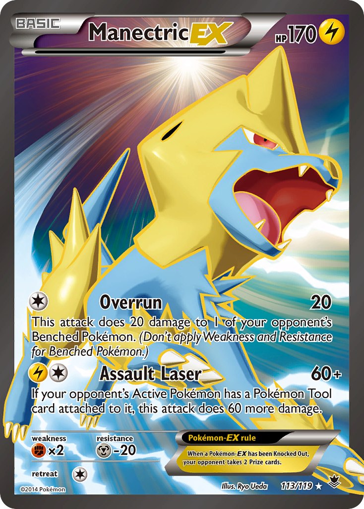 Manectric-EX Phantom Forces 113