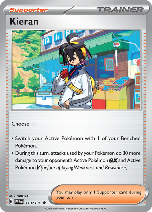 Kieran Prismatic Evolutions 113