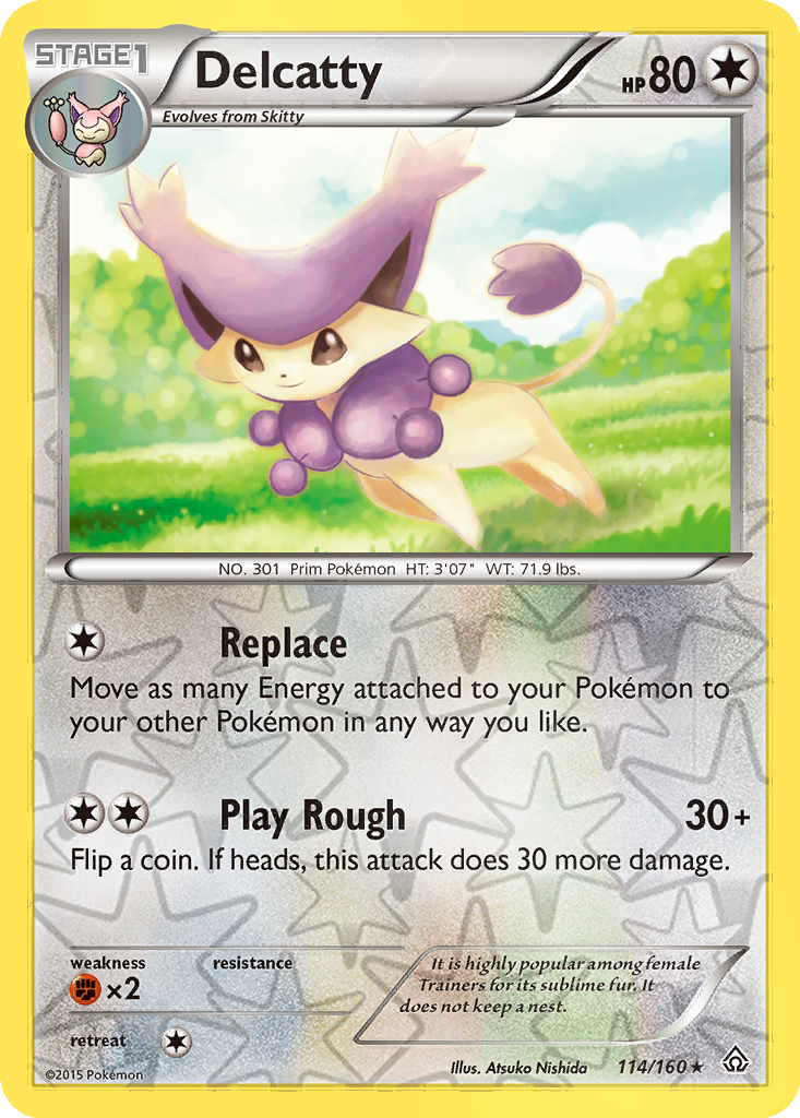 Delcatty [Reverse Holo] #114