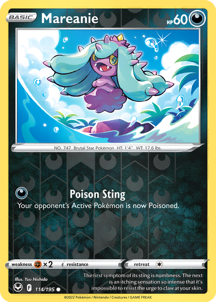 Mareanie [Reverse Holo] #114