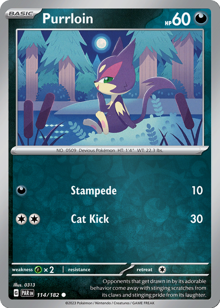 Purrloin [Reverse Holo] #114
