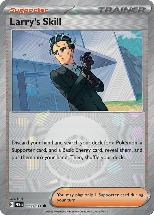 Larry's Skill [Poke Ball] #115