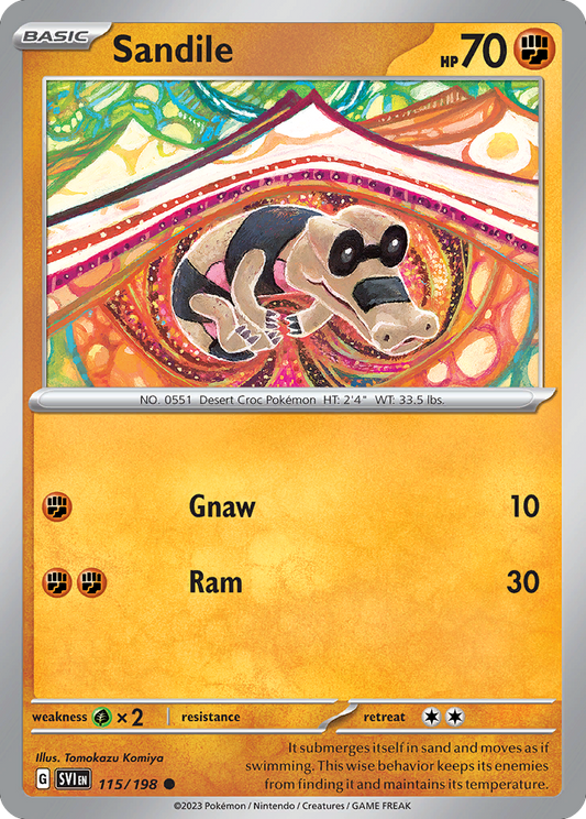 Sandile Scarlet & Violet 115