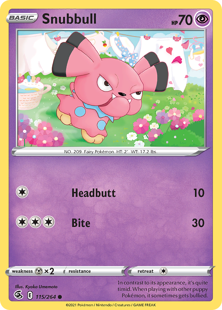 Snubbull Fusion Strike 115