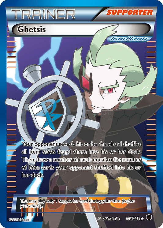 Ghetsis Plasma Freeze 115