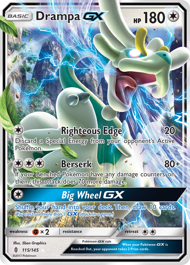 Drampa-GX Guardians Rising 115