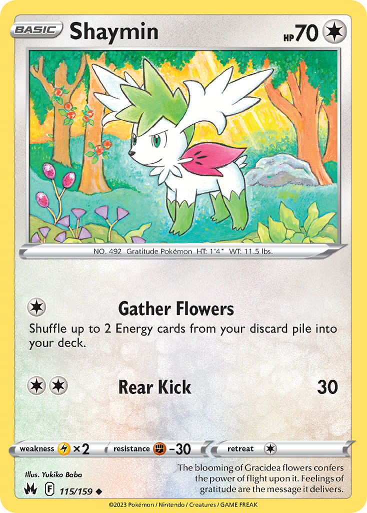 Shaymin Crown Zenith 115
