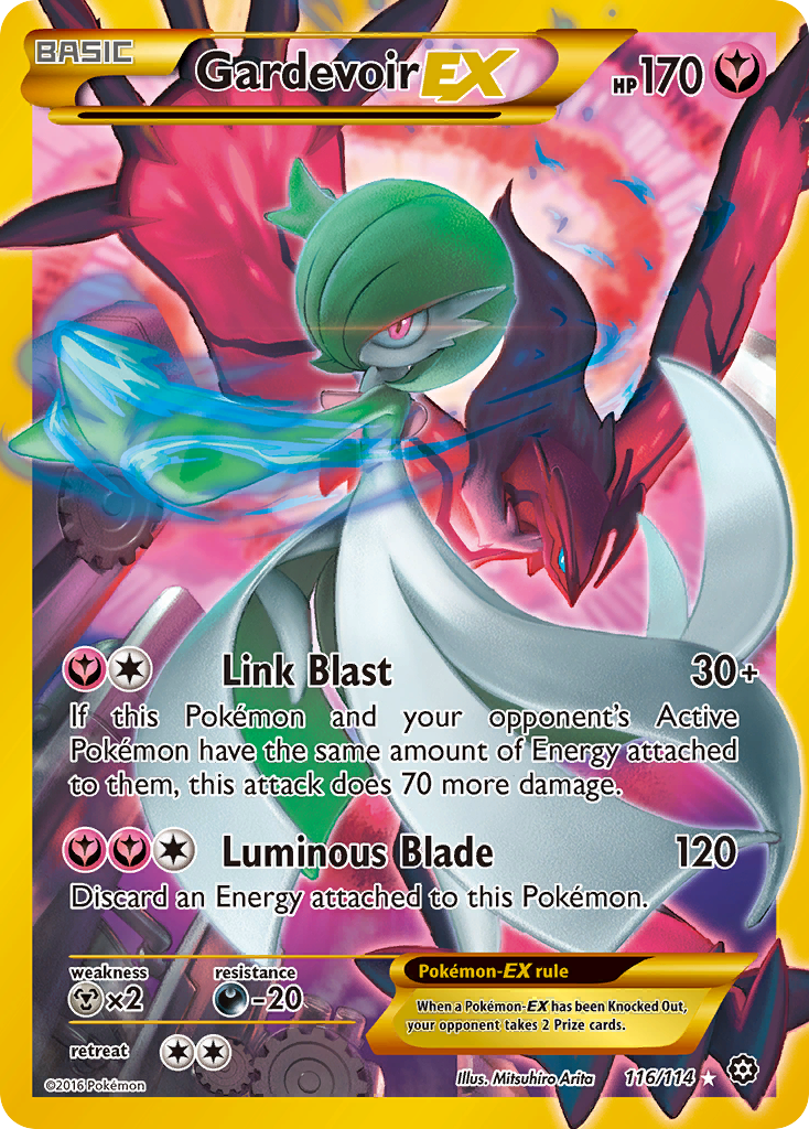 Gardevoir-EX Steam Siege 116