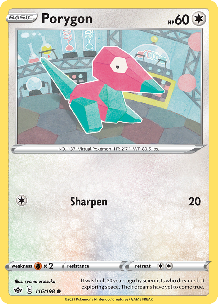 Porygon Chilling Reign 116