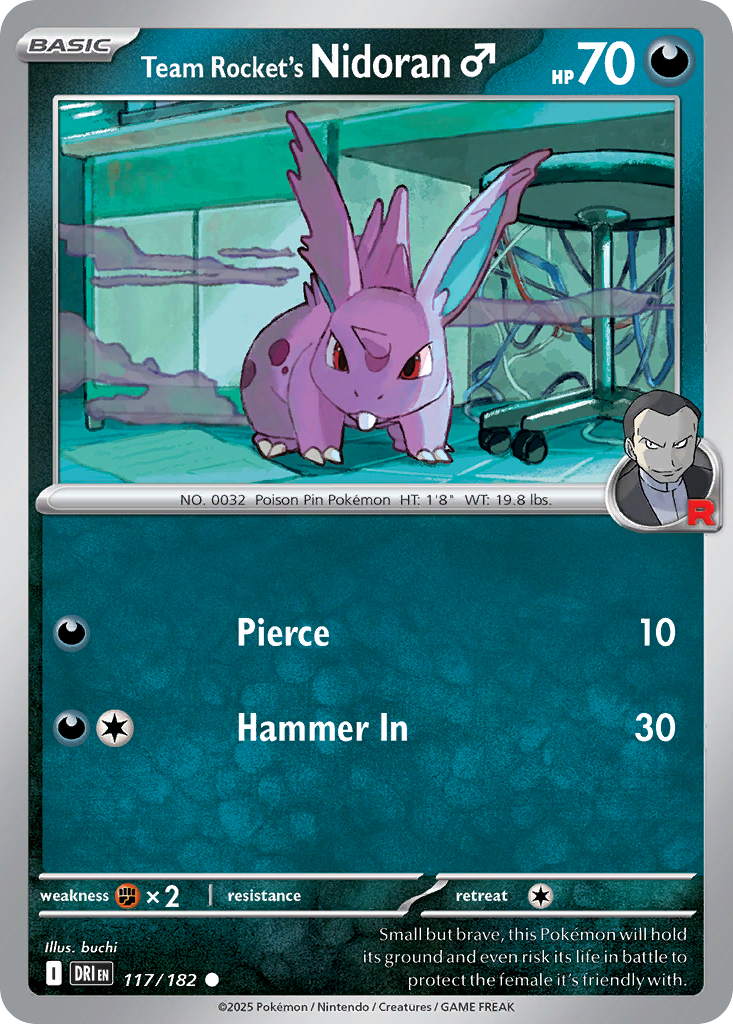 Team Rocket's Nidoran #117