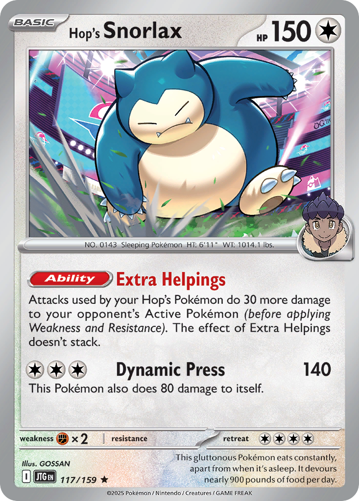 Hop's Snorlax Journey Together 117