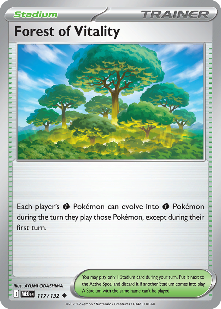 Forest of Vitality Mega Evolution 117