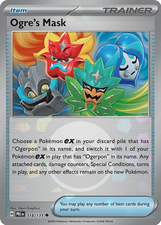 Ogre's Mask [Poke Ball] #118