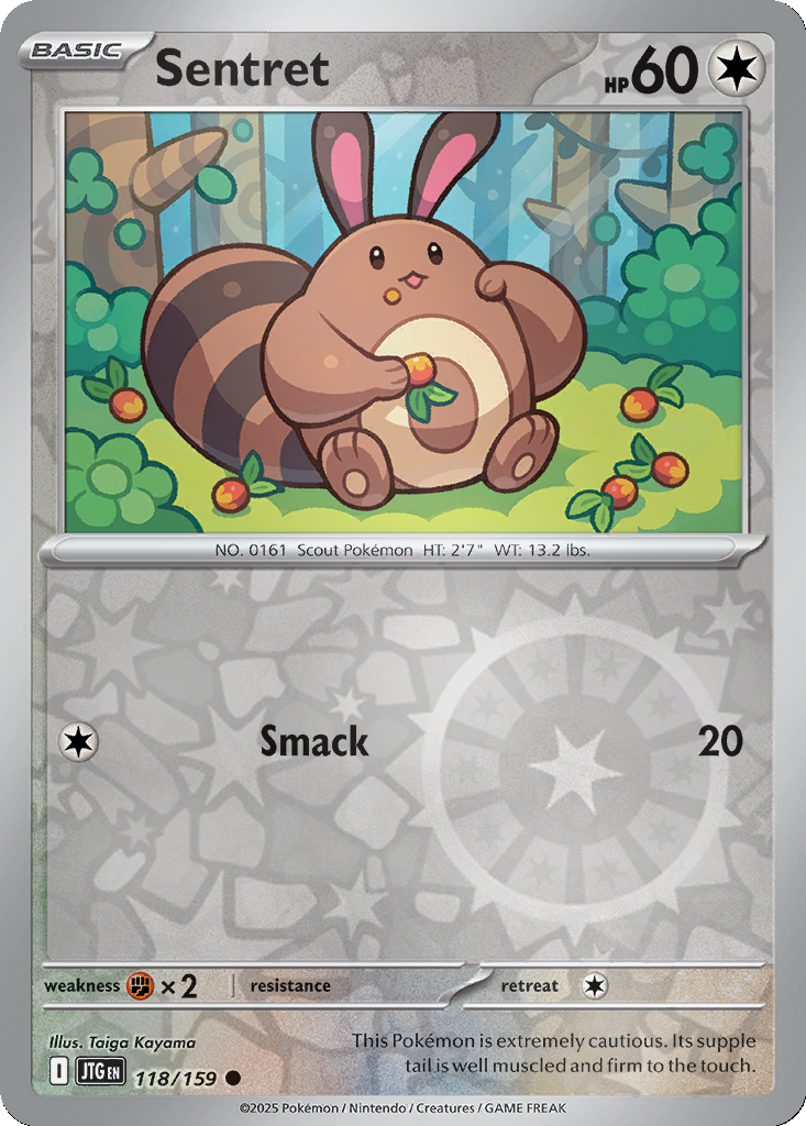 Sentret [Reverse Holo] #118