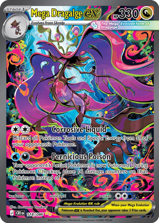 Mega Dragalge ex #118