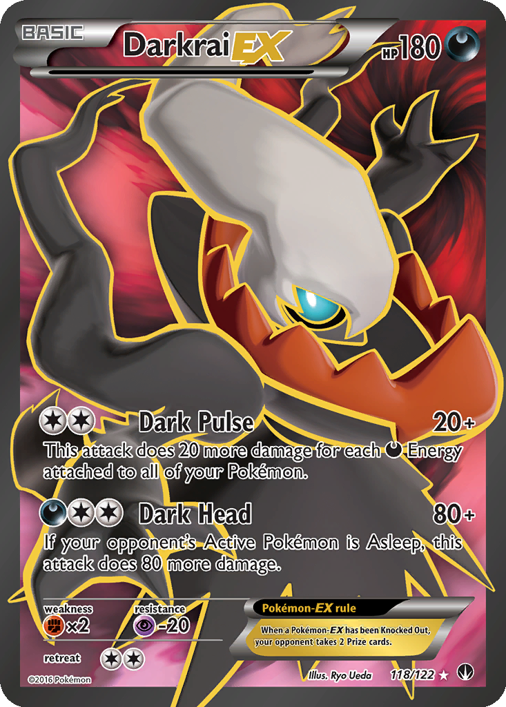 Darkrai EX #118