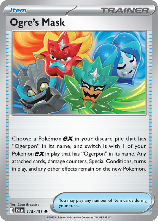 Ogre's Mask Prismatic Evolutions 118