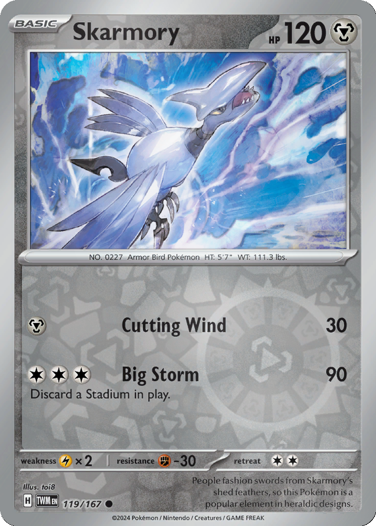 Skarmory [Reverse Holo] #119
