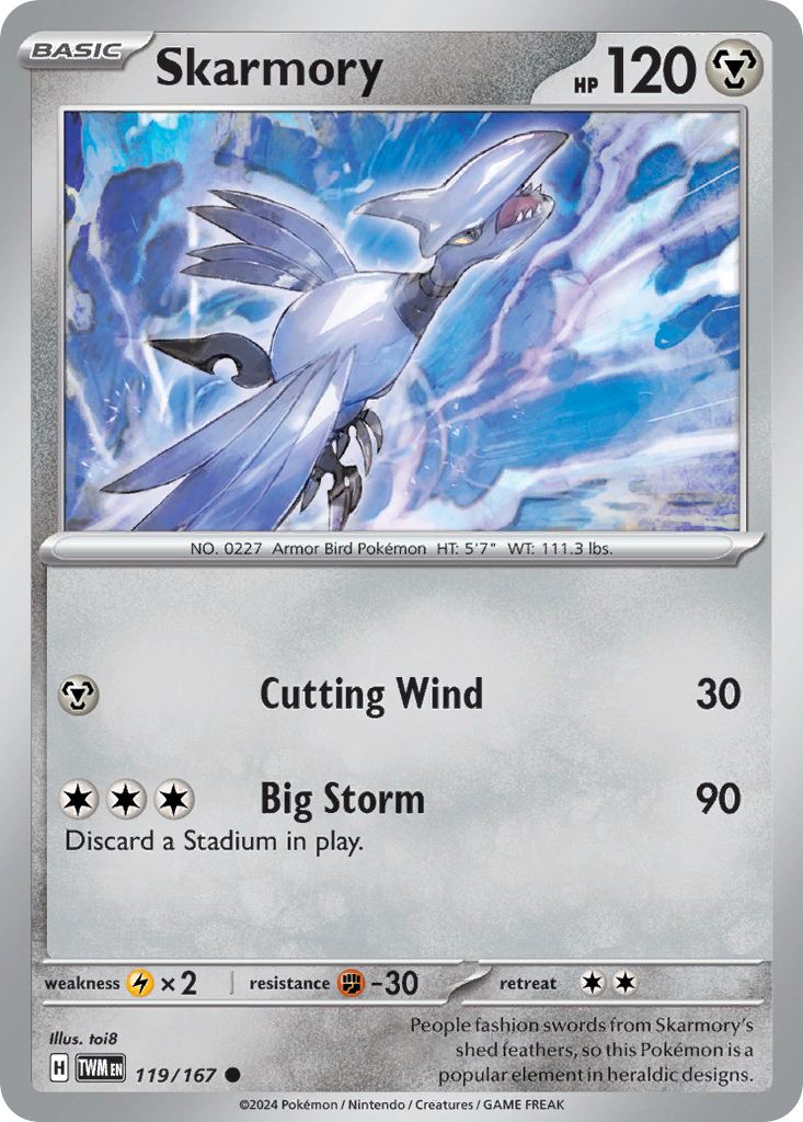 Skarmory Twilight Masquerade 119