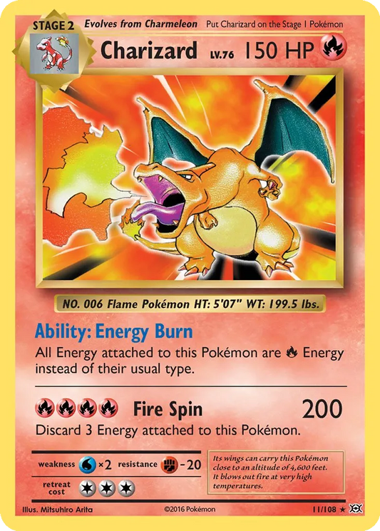 Charizard [Prerelease] #11 PSA 9