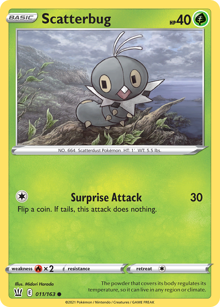 Scatterbug Battle Styles 11